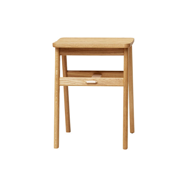 Angle Foldable Stool, oiled oak, Form & Refine