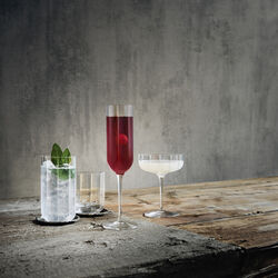 Jazz champagne coupe 4 st., Luigi Bormioli