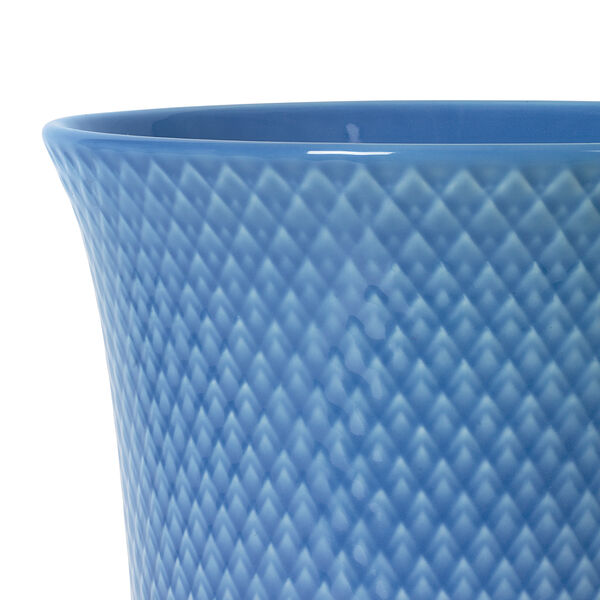 Rhombe Color vas, bl&aring;, Lyngby Porcel&aelig;n