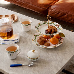 Star Fluted Christmas sockerskål, Royal Copenhagen