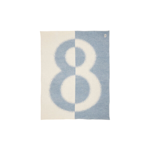 Iittala 8 pläd, misty blue, Iittala