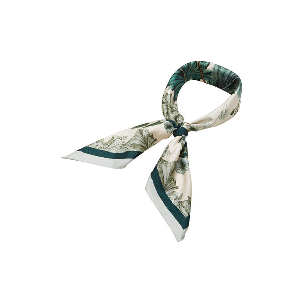 Green Flora Danica Garden sidenscarf, Flora Danica Denmark