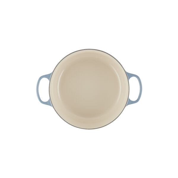 Signature gjutj&auml;rn rund gryta &Oslash; 28 cm, chambray, Le Creuset