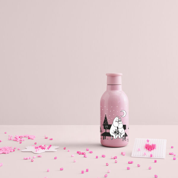 DRINK-IT Moomin termosflaska 0,5 L, i love you, RIG-TIG