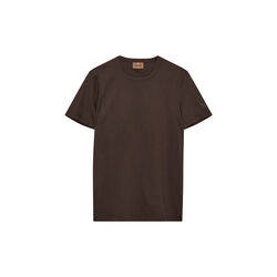 MMGPerry O-SS Tee, chocolate brown, MOS MOSH Gallery