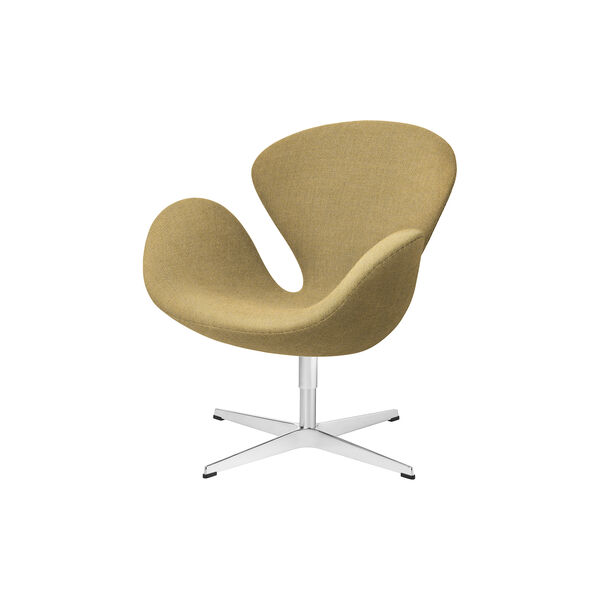 Svanen™ 3320 Loungestol, gul, Fritz Hansen