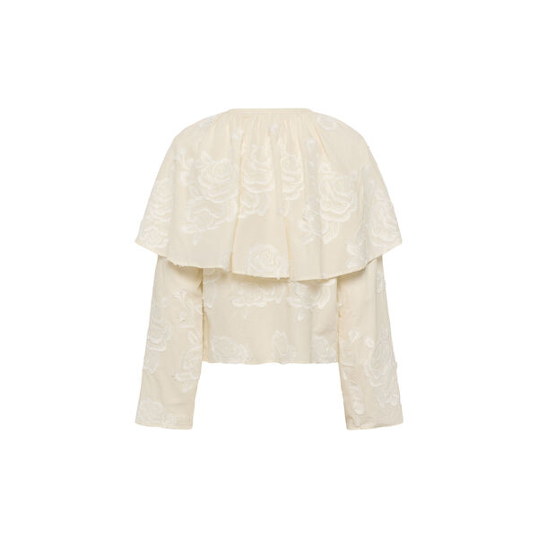 KBErmine Blouse, egret, Karen by Simonsen