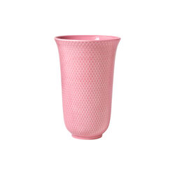 Rhombe Color vas, rosa, Lyngby Porcelæn