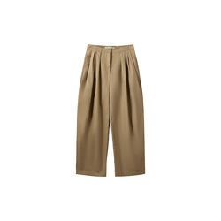 TAMARASW BARREL SHAPED TROUSERS, light brown, Sofie Schnoor