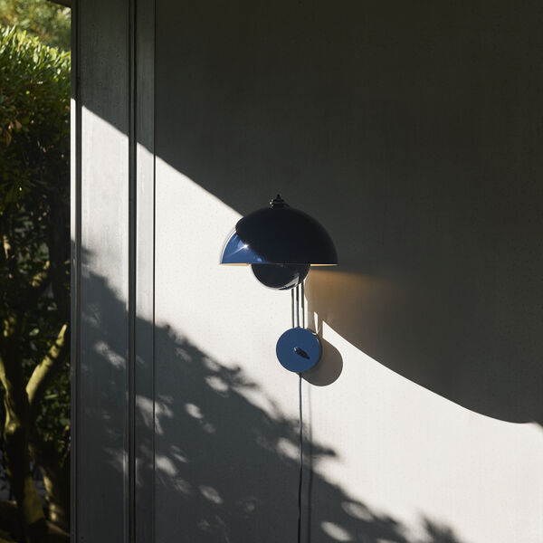 Flowerpot VP8 | Steel Blue | V&auml;gglampa, &Tradition