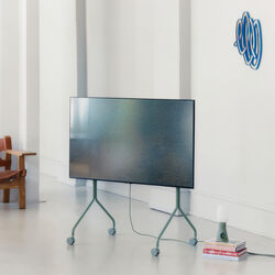 Moon Rollin', mossy green, Pedestal