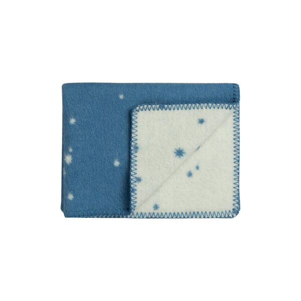 ORION Baby Size Throw, blue ORION Baby Size Throw, blue, Røros Tweed