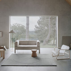 Lineal Poem golvmatta, moss, Linie Design