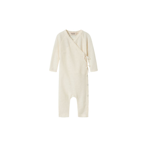 Rula LS Wrap Romper, natural, MarMar Copenhagen
