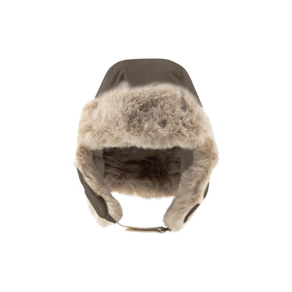 MATCRISTER Teddy Lined Winter Hood, tarmac green, Mini A Ture