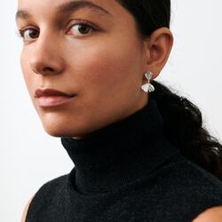 Autumn Leaf &Ouml;rh&auml;ngen, sterling silver, Pernille Corydon Jewellery