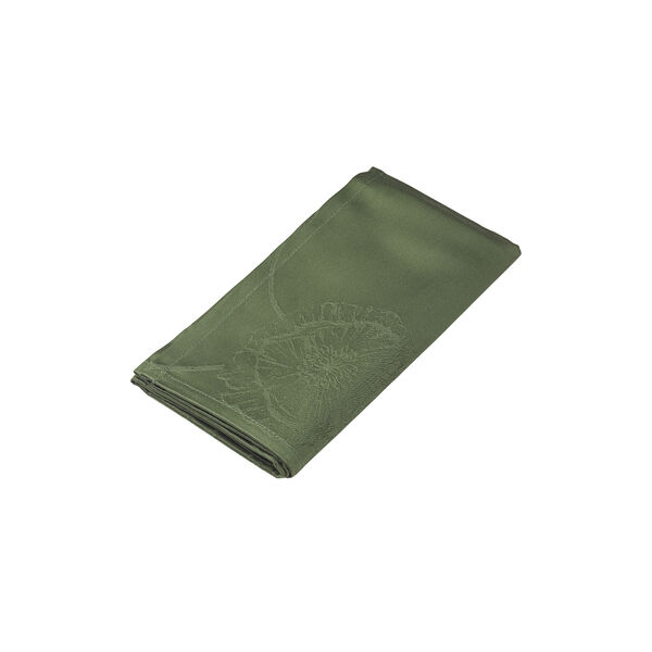 Hammershøi Poppy Napkin 4 pcs, green, Kähler