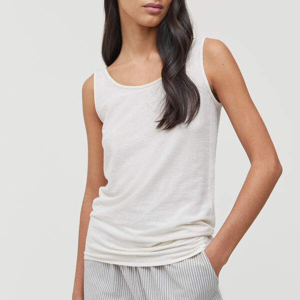 Gentle Tank, pure ecru, Aiayu