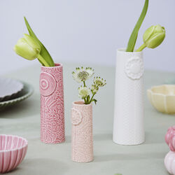 Pipanella Flock vas, pink bouquet, Dottir Nordic Design