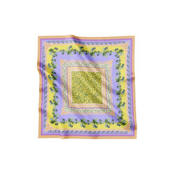 Sherbert Garden sidenscarf, Flora Danica Denmark