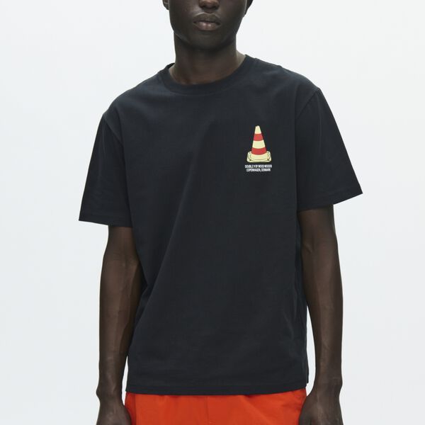 WWAce T-shirt, black, Wood Wood