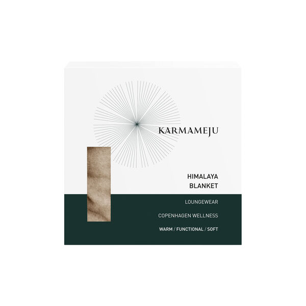 Himalaya Blanket, beige Himalaya Blanket, beige, Karmameju