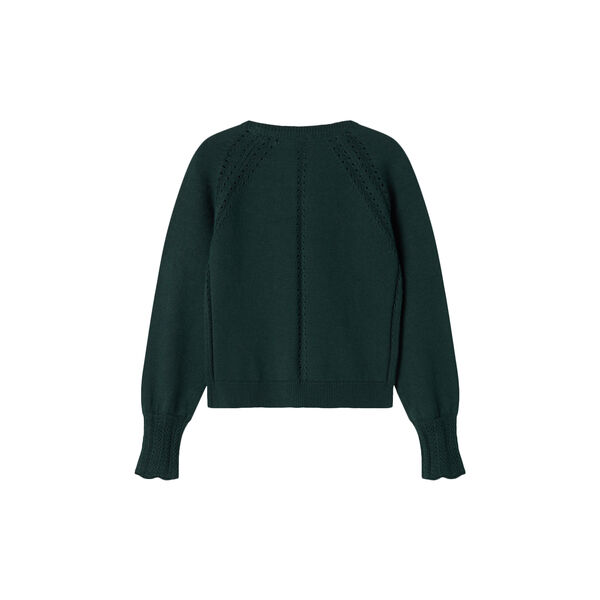 Tillie Cardigan, dark leaf, MarMar Copenhagen