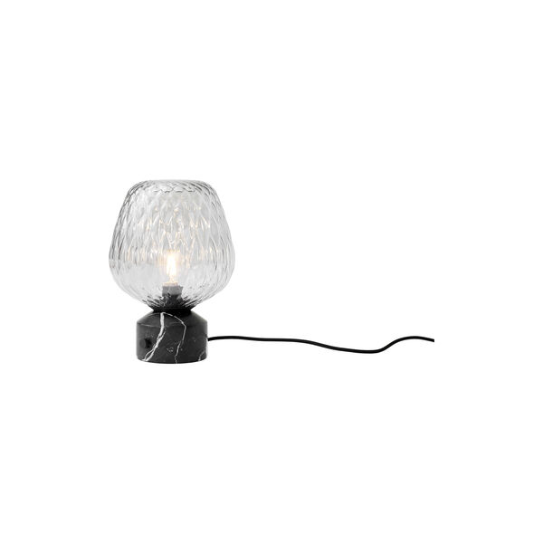Blown SW6 Table Lamp, silver/black, &Tradition