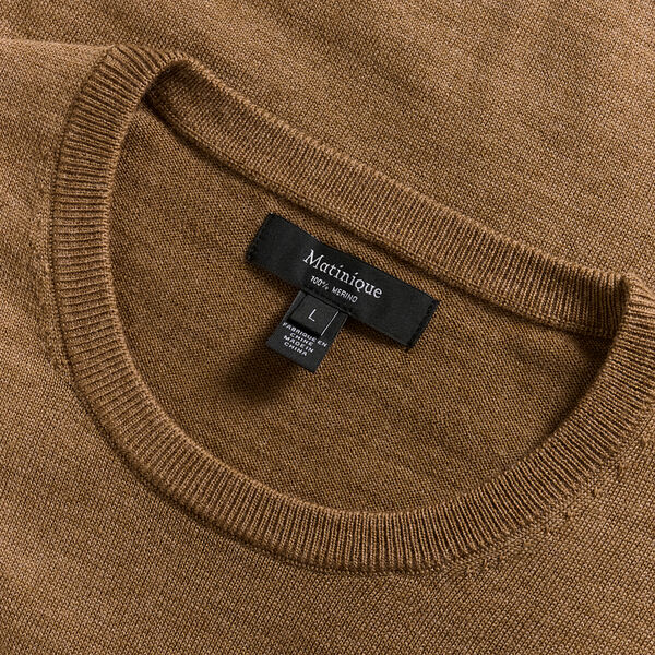 Margrate Knit Pullover, otter melange, Matinique