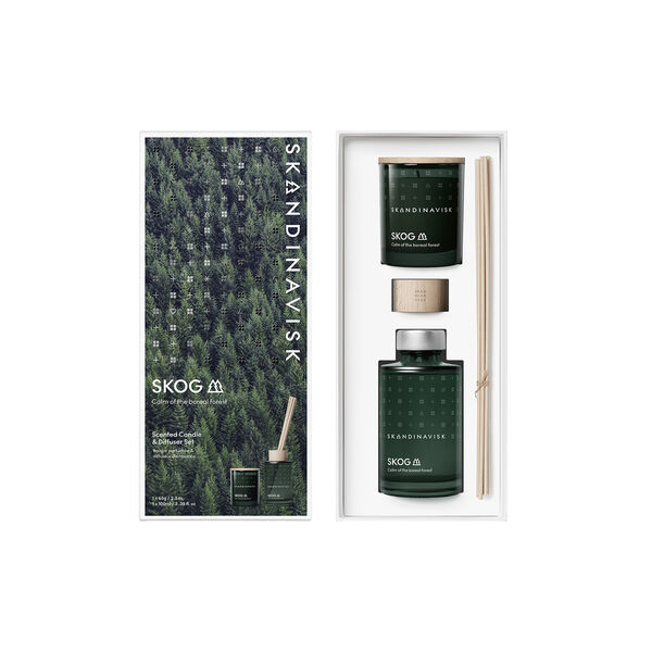 SKOG Scented Candle & Diffuser Giftset SKOG Scented Candle & Diffuser Giftset, Skandinavisk