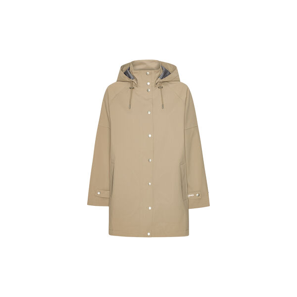 Rain Jacket, greige, Ilse Jacobsen Hornb&aelig;k