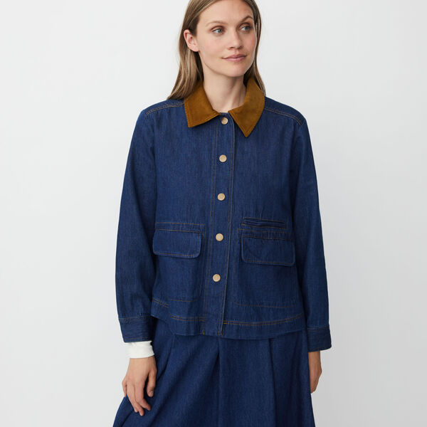 MaJulemi Jacket, dark denim, Masai