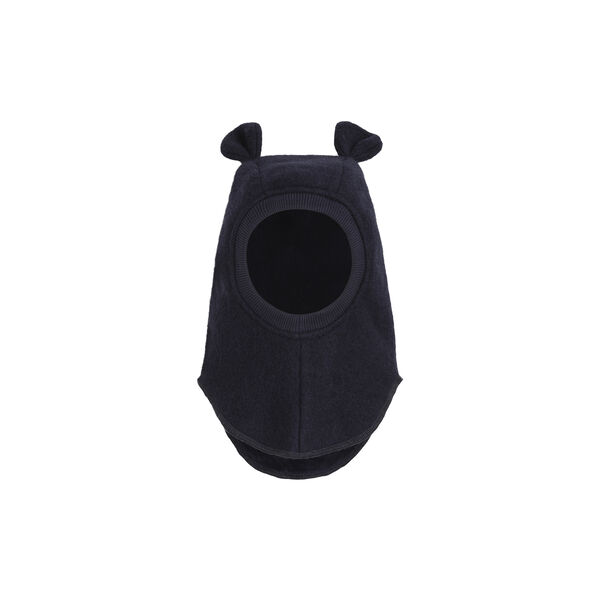 Balaclava Ears Wool , dark navy, HUTTEliHUT