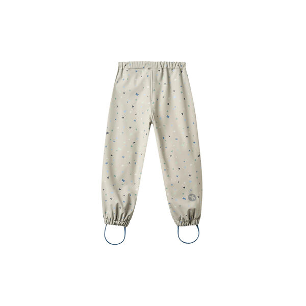 Rainwear Olo Trousers, light flint letters, Wheat