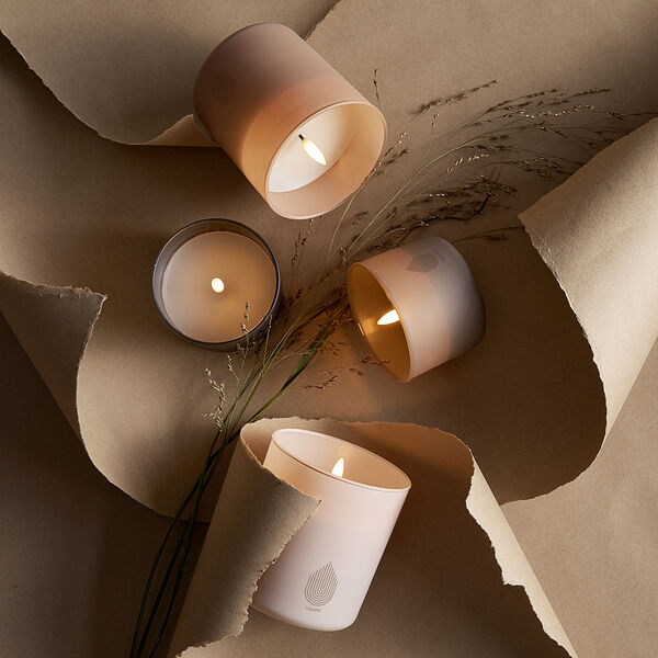 Glass Candle, vanilla Glass Candle, vanilla, Uyuni Lighting