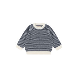 Berle Knit Sweater, ensign blue/buttercream, Konges Sl&oslash;jd
