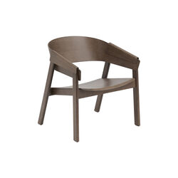 Cover Lounge Chair, stained dark brown, Muuto