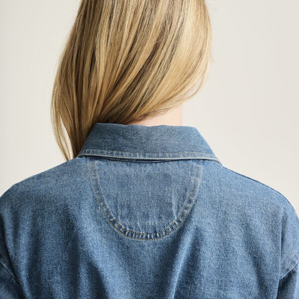 Hayato l&aring;ng jacka, blue denim, BITTE KAI RAND