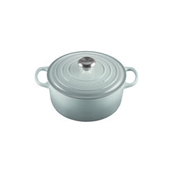 Signature gjutj&auml;rn rund gryta &Oslash; 24 cm, sea salt, Le Creuset