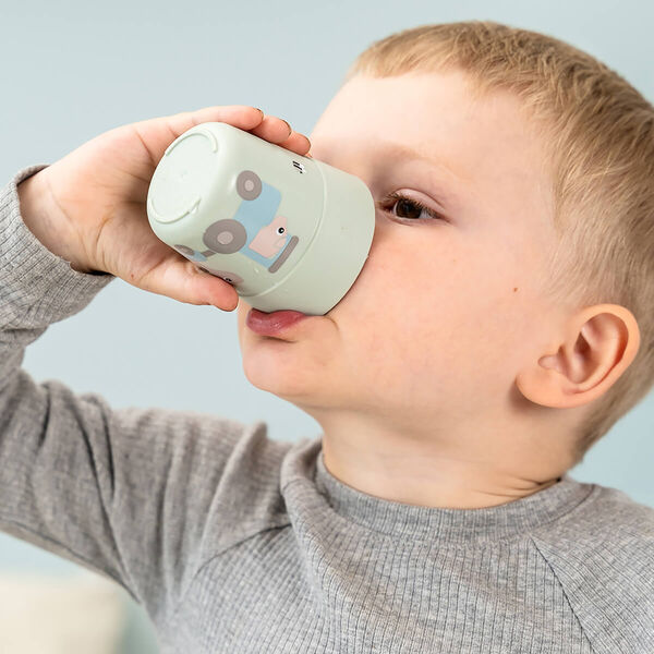 Tiny Farm Foodie Matset, med sugkopp, green, Done by Deer