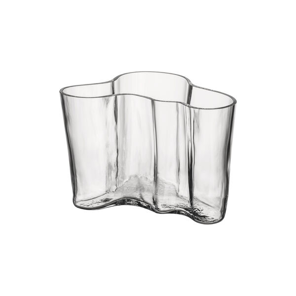 Alvar Aalto vas 14 cm, clear, Iittala