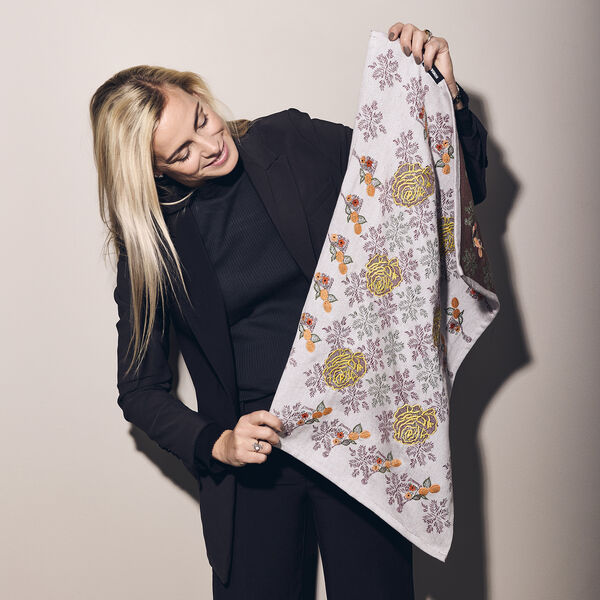 Jacquard & Broderi Ekologisk k&ouml;kshanduk, Humdakin