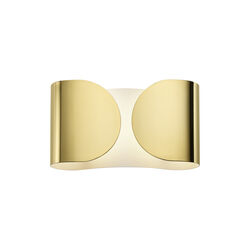 Foglio v&auml;gglampa, gold, Flos