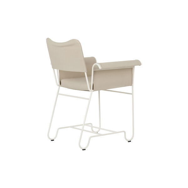 Tropique Dining Chair without Fringes, beige/classic white, GUBI