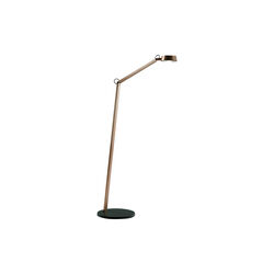 DARK F1 golvlampa, rose gold, LIGHT-POINT