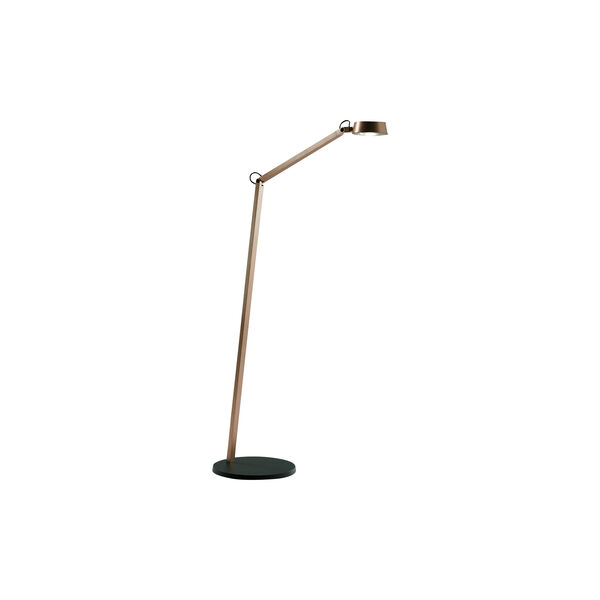 DARK F1 golvlampa, rose gold, LIGHT-POINT