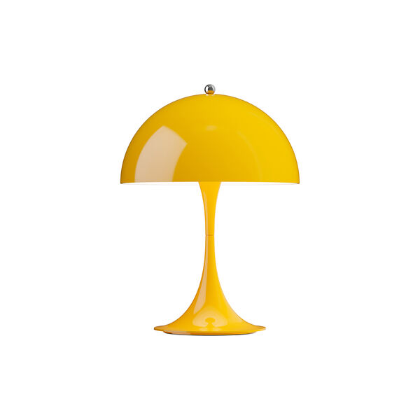 Panthella 250 Portable Table Lamp, opaque yellow, Louis Poulsen