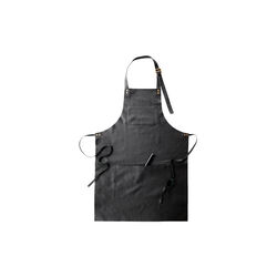 Läderförkläde, black, Gastrotools