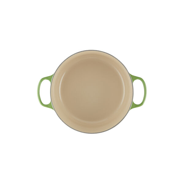 Signature gjutj&auml;rn rund gryta &Oslash; 28 cm, bamboo green, Le Creuset