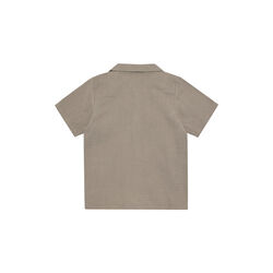 Shirt SS Muslin, moon rock, HUTTEliHUT